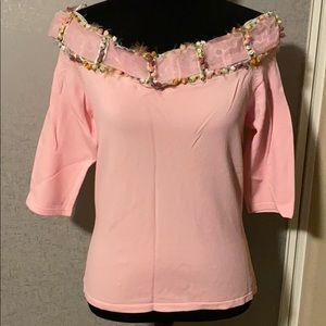Pink dressy shirt